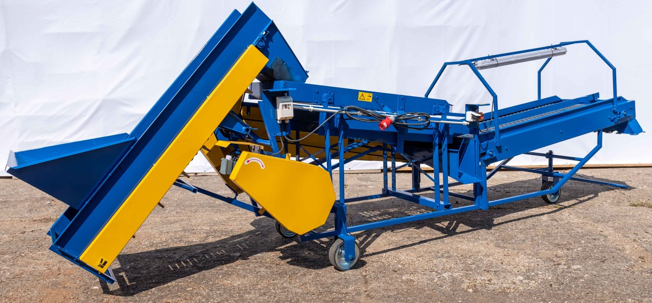 ROLMET Kartoffelsortierer / Potato sorting machine / Trieuse de pomme de terre / Selezionatrice per patate / Clasificador de patatas / Картофелесортировочная машина / Sortownik do ziemniaków M614/2 - Kartoffeltechnik: das Bild 1 ROLMET Kartoffelsortierer / Potato sorting machine / Trieuse de pomme de terre / Selezionatrice per patate / Clasificador de patatas / Картофелесортировочная машина / Sortownik do ziemniaków M614/2 - Kartoffeltechnik: das Bild 1