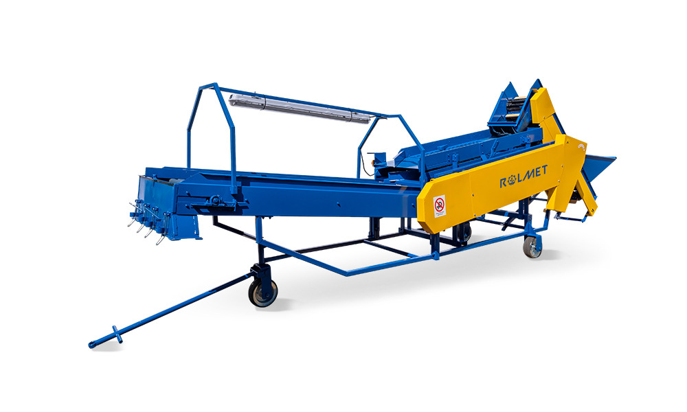 ROLMET Kartoffelsortierer / Potato sorting machine / Trieuse de pomme de terre / Selezionatrice per patate / Clasificador de patatas / Картофелесортировочная машина / Sortownik do ziemniaków M614/2 - Kartoffeltechnik: das Bild 3 ROLMET Kartoffelsortierer / Potato sorting machine / Trieuse de pomme de terre / Selezionatrice per patate / Clasificador de patatas / Картофелесортировочная машина / Sortownik do ziemniaków M614/2 - Kartoffeltechnik: das Bild 3