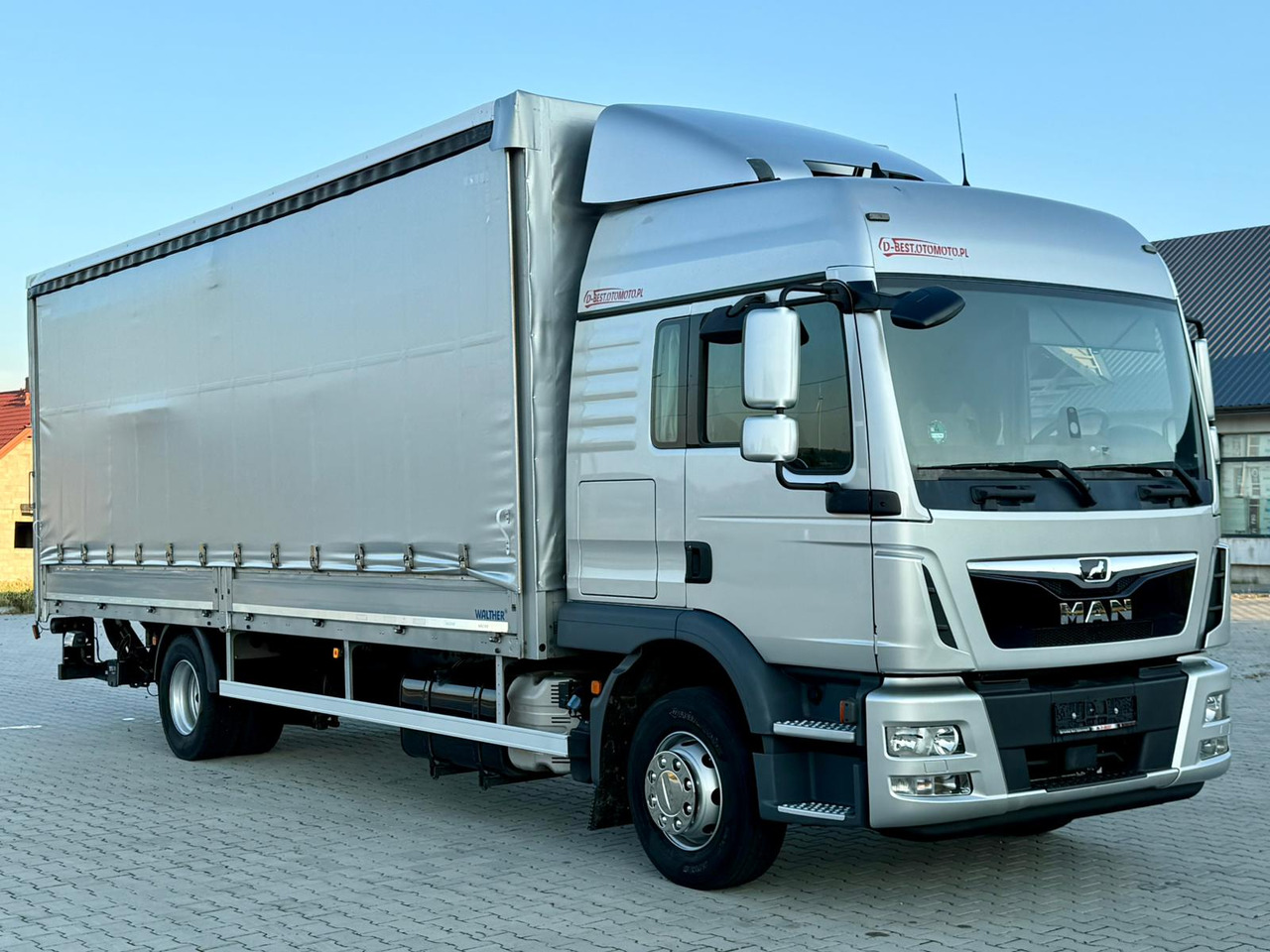 MAN TGM 12.250 / TGL / BURTO - FIRANKA / WINDA / 18 PALET / AUTOMAT - Plane LKW: das Bild 1 MAN TGM 12.250 / TGL / BURTO - FIRANKA / WINDA / 18 PALET / AUTOMAT - Plane LKW: das Bild 1