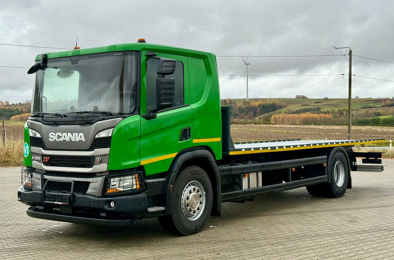 SCANIA P320 / PLATFORMA / NOWY / 5 TYŚ KM / SYPIALKA / 2023 ROK / CAŁA NA PODUSZKACH / 7.7 M DŁUGOŚCI / LAWETA / DO PRZEWOZU MASZYN ROLNICZYCH ITP - Pritsche LKW: das Bild 2 SCANIA P320 / PLATFORMA / NOWY / 5 TYŚ KM / SYPIALKA / 2023 ROK / CAŁA NA PODUSZKACH / 7.7 M DŁUGOŚCI / LAWETA / DO PRZEWOZU MASZYN ROLNICZYCH ITP - Pritsche LKW: das Bild 2