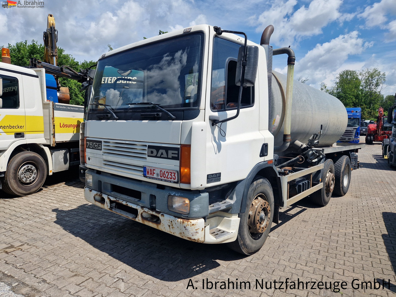 Daf CF 290 Wassertank 13500 L, Tank verzinkt Vorlauf- Lift- Lenkachse - Tankwagen: das Bild 1 Daf CF 290 Wassertank 13500 L, Tank verzinkt Vorlauf- Lift- Lenkachse - Tankwagen: das Bild 1