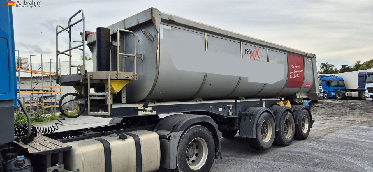 Langendorf SKS-HS 24/30 Isomulde, Liftachse, Scheibenbremse, Stahlmulde - Kipper Auflieger: das Bild 1 Langendorf SKS-HS 24/30 Isomulde, Liftachse, Scheibenbremse, Stahlmulde - Kipper Auflieger: das Bild 1