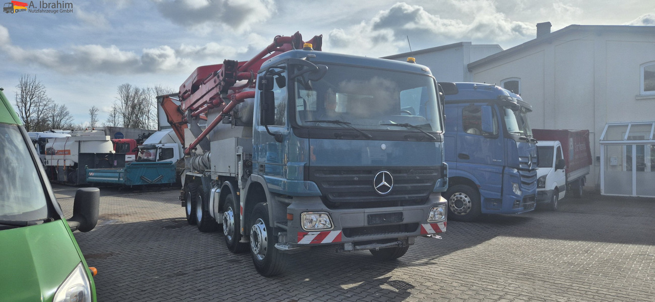 Mercedes-Benz 3241 PM 21-3 Liebherr 7 cbm PUMI Putzmeister Liebherr - Fahrmischerbetonpumpe: das Bild 1 Mercedes-Benz 3241 PM 21-3 Liebherr 7 cbm PUMI Putzmeister Liebherr - Fahrmischerbetonpumpe: das Bild 1