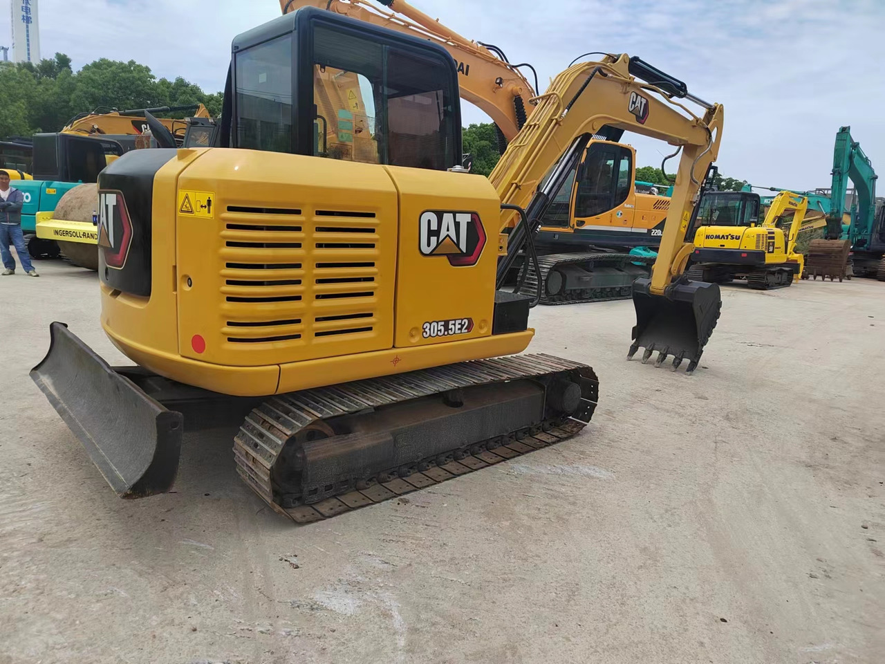 CATERPILLAR 305.5E2 - Minibagger: das Bild 1 CATERPILLAR 305.5E2 - Minibagger: das Bild 1