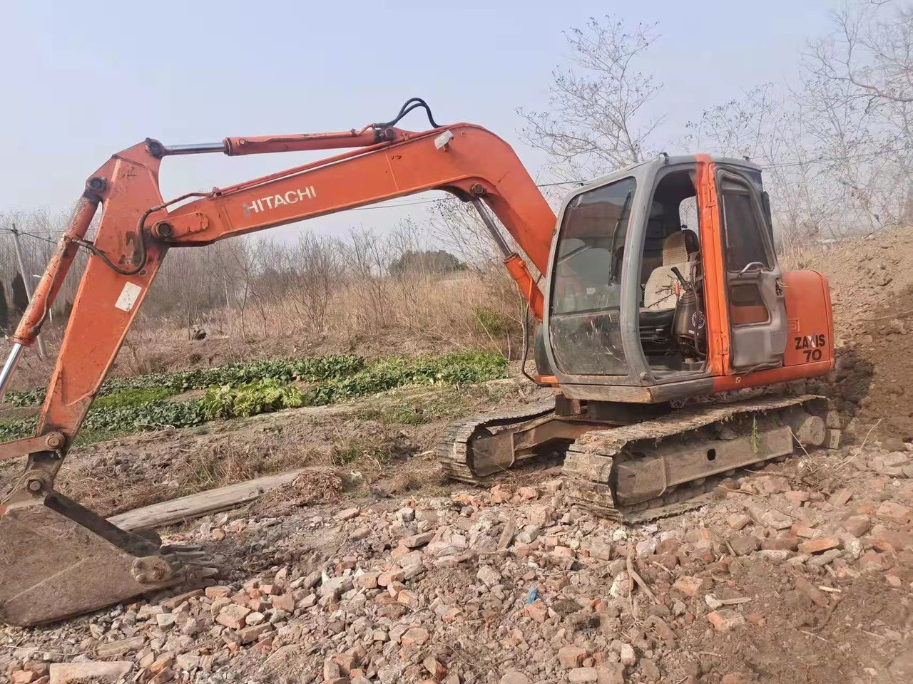HITACHI ZX70 - Minibagger: das Bild 1 HITACHI ZX70 - Minibagger: das Bild 1