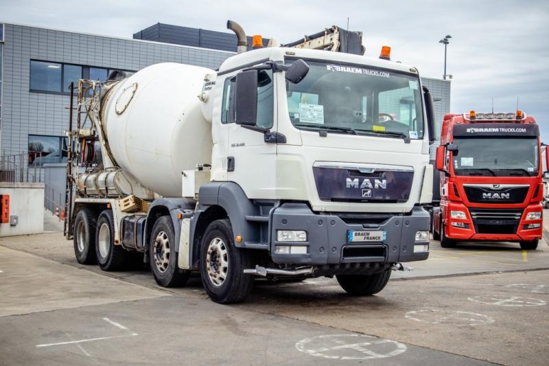 MAN TGS 32.400 BB+STETTER+BELT/BAND/TAPIS - Betonmischer LKW: das Bild 4 MAN TGS 32.400 BB+STETTER+BELT/BAND/TAPIS - Betonmischer LKW: das Bild 4