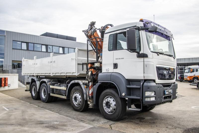 MAN TGS 35.400+TEREX 16T/2 - Kipper, Autokran: das Bild 5 MAN TGS 35.400+TEREX 16T/2 - Kipper, Autokran: das Bild 5