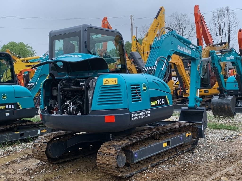 Sunward SWE 70 - Kettenbagger: das Bild 5 Sunward SWE 70 - Kettenbagger: das Bild 5