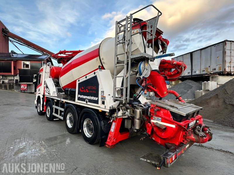 2021 Scania P500XT 8X4 Putzmeister PUMI 28-4Betongpumpe, 83413km - Betonmischer LKW: das Bild 3 2021 Scania P500XT 8X4 Putzmeister PUMI 28-4Betongpumpe, 83413km - Betonmischer LKW: das Bild 3