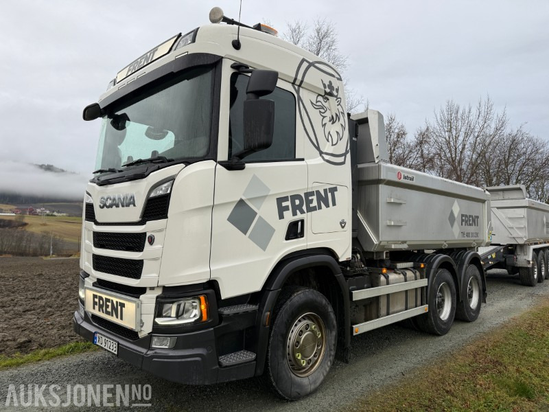 2022 Scania R660 B6x4HB - kombibil tippbil og trekkvogn - Kipper: das Bild 1 2022 Scania R660 B6x4HB - kombibil tippbil og trekkvogn - Kipper: das Bild 1