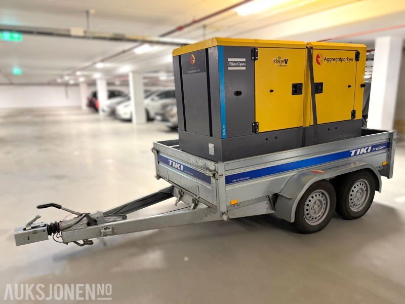 2022 Atlas Copco QAS 45 Stage V på 2-akslet tilhenger, Ekstra stor tank, enkelspenning, kun 631 timer - Industriemaschine: das Bild 1 2022 Atlas Copco QAS 45 Stage V på 2-akslet tilhenger, Ekstra stor tank, enkelspenning, kun 631 timer - Industriemaschine: das Bild 1