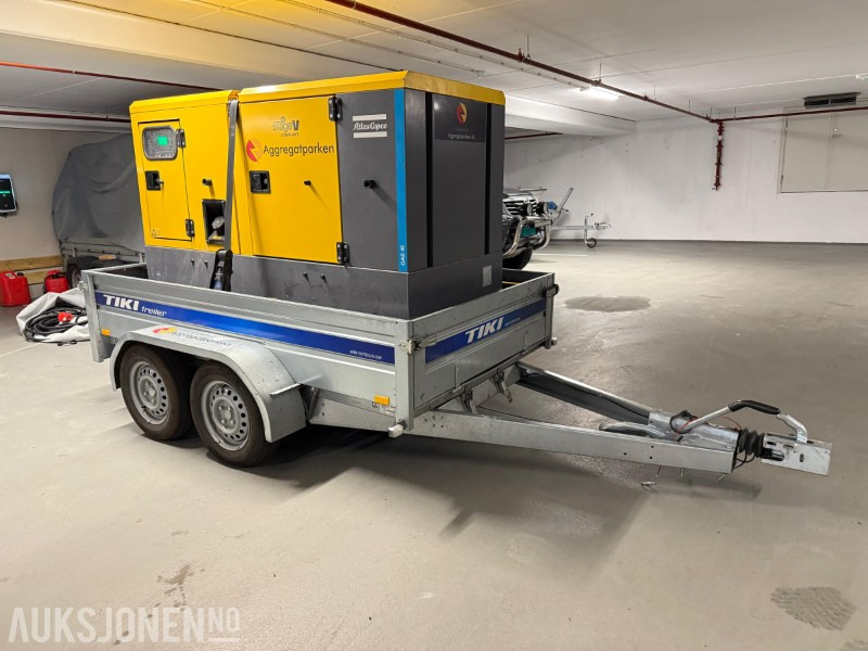 2022 Atlas Copco QAS 45 Stage V på 2-akslet tilhenger, Ekstra stor tank, enkelspenning, kun 631 timer - Industriemaschine: das Bild 2 2022 Atlas Copco QAS 45 Stage V på 2-akslet tilhenger, Ekstra stor tank, enkelspenning, kun 631 timer - Industriemaschine: das Bild 2