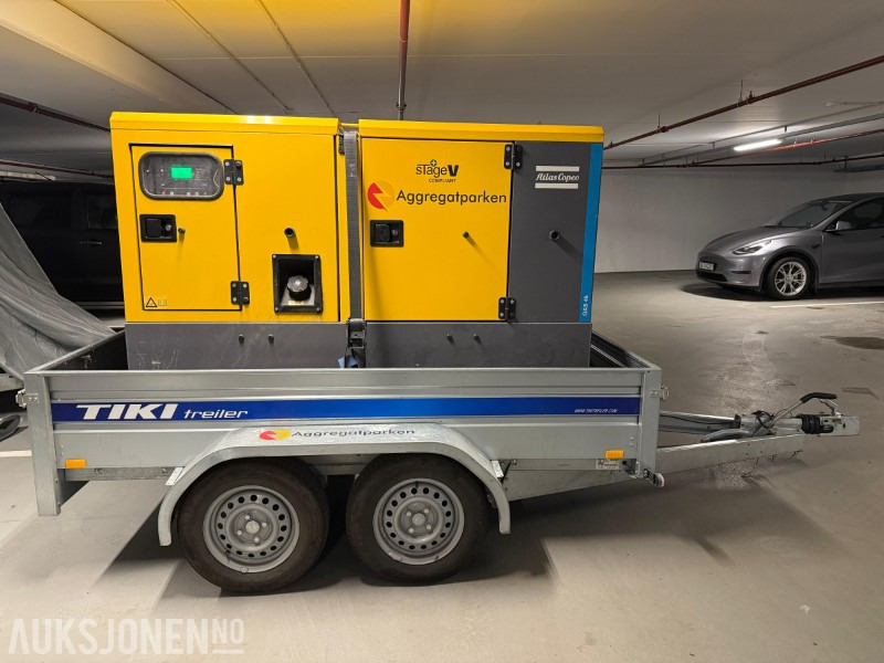 2022 Atlas Copco QAS 45 Stage V på 2-akslet tilhenger, Ekstra stor tank, enkelspenning, kun 631 timer - Industriemaschine: das Bild 5 2022 Atlas Copco QAS 45 Stage V på 2-akslet tilhenger, Ekstra stor tank, enkelspenning, kun 631 timer - Industriemaschine: das Bild 5