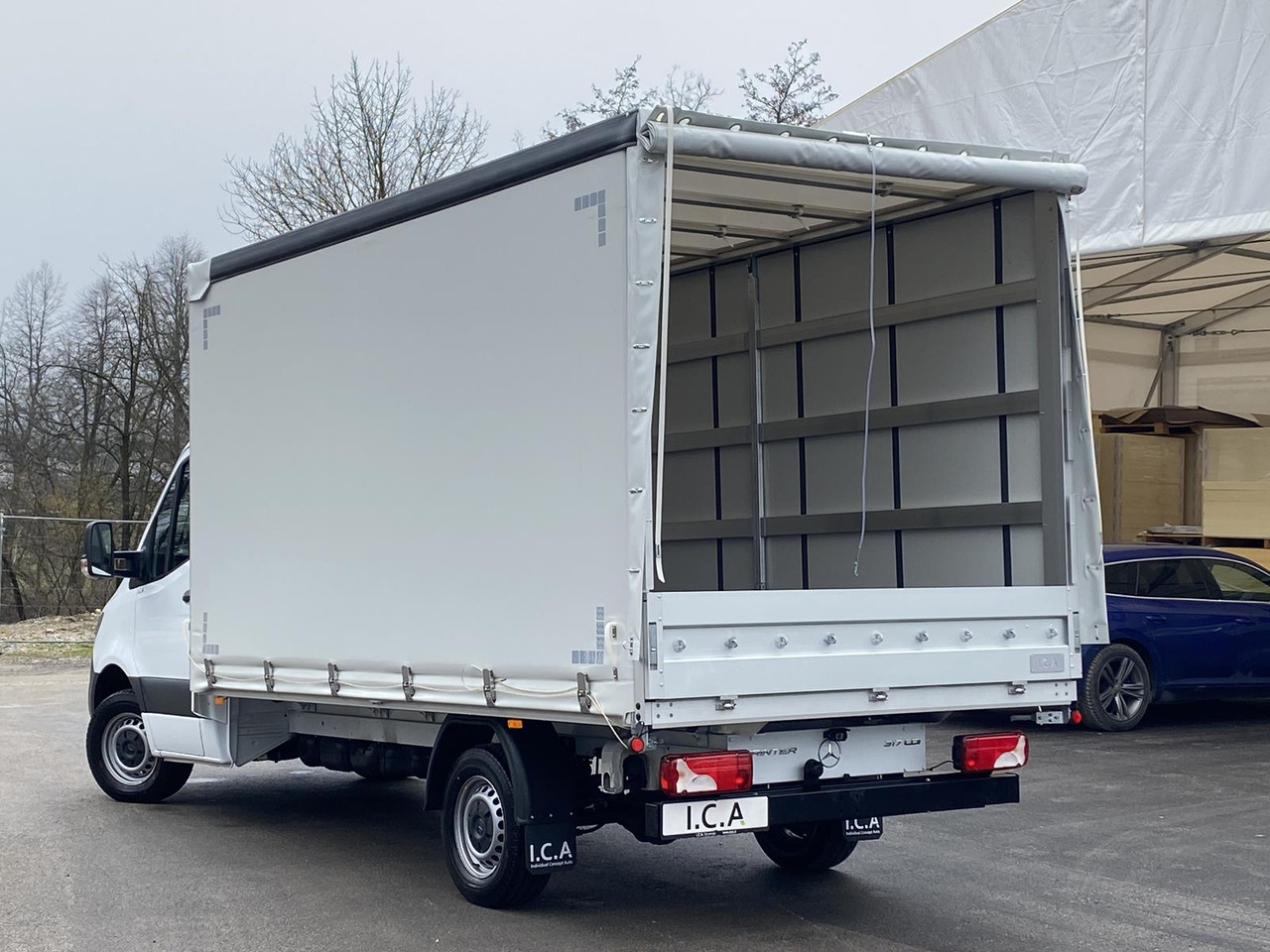 MERCEDES BENZ SPRINTER 317 CDI 170PS 1+2 PRITSCHE PLANE 4100MM - Transporter mit Plane: das Bild 4 MERCEDES BENZ SPRINTER 317 CDI 170PS 1+2 PRITSCHE PLANE 4100MM - Transporter mit Plane: das Bild 4