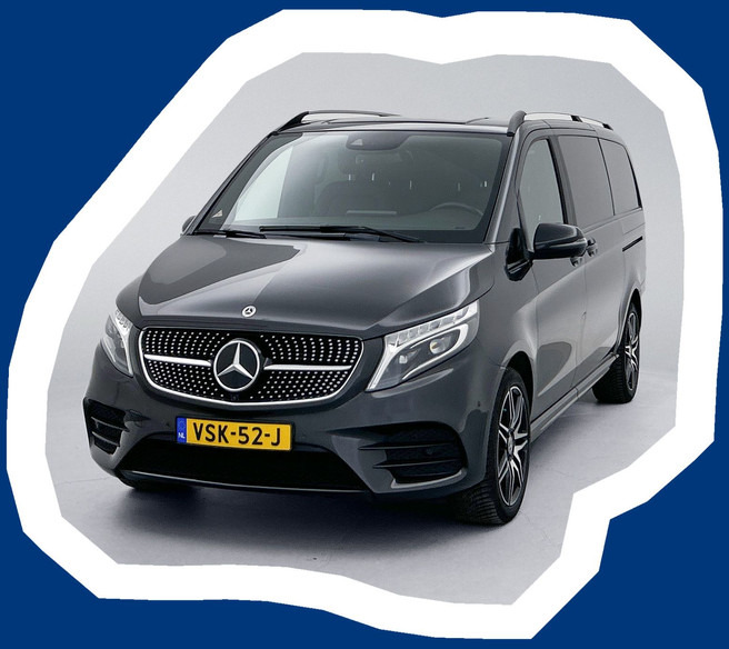 Kleintransporter, Transporter mit Doppelkabine Mercedes-Benz V-Klasse 300d Lang Dubbele Cabine AMG Avantgarde Edition DC Trekhaak 360 Graden Camera Elektrische Schuifdeuren: das Bild 1