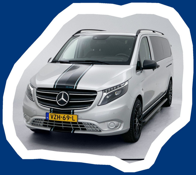 Mercedes-Benz Vito 114 CDI Extra Lang DC 19" inch AMG Dubbele Cabine XL LED Trekhaak Apple Carplay/Android Auto Achteruitrijcamera Cruise Control - Kleintransporter, Transporter mit Doppelkabine: das Bild 1 Mercedes-Benz Vito 114 CDI Extra Lang DC 19" inch AMG Dubbele Cabine XL LED Trekhaak Apple Carplay/Android Auto Achteruitrijcamera Cruise Control - Kleintransporter, Transporter mit Doppelkabine: das Bild 1