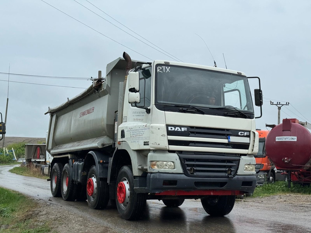 DAF 8x4 CF 85.430S XF85 : Clima AC : Euro 3 : REZVIZUIT COMPLET - LKW: das Bild 1 DAF 8x4 CF 85.430S XF85 : Clima AC : Euro 3 : REZVIZUIT COMPLET - LKW: das Bild 1