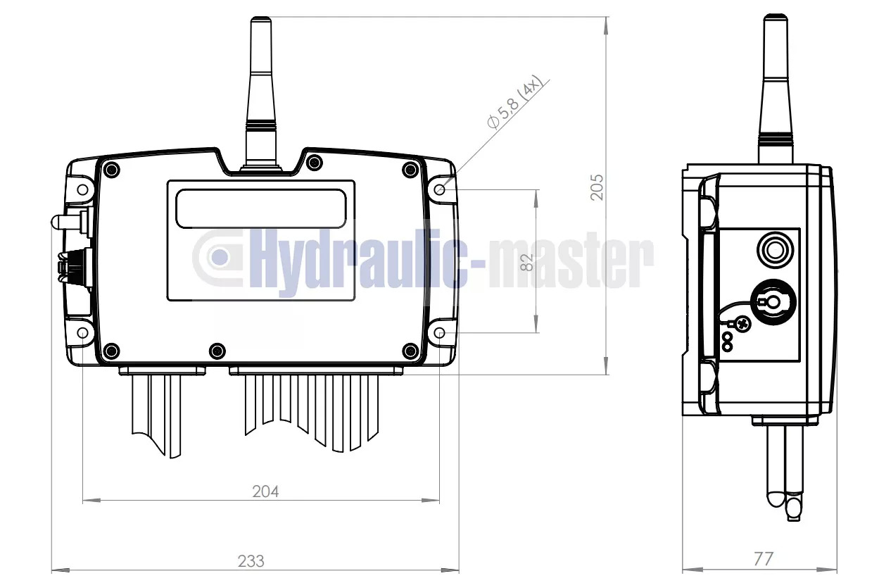 Forsttechnik Proportional Valve Walvoil DPX100 with Control Scanreco RC400 and JP Joysticks Danfoss for Parker, Nordhyraulic, Fassi, Hiab: das Bild 12 Forsttechnik Proportional Valve Walvoil DPX100 with Control Scanreco RC400 and JP Joysticks Danfoss for Parker, Nordhyraulic, Fassi, Hiab: das Bild 12