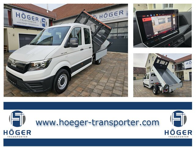 MAN TGE 3.140 Doka L3 Dreiseitenkipper Facelift... - Kipper Transporter, Transporter mit Doppelkabine: das Bild 1 MAN TGE 3.140 Doka L3 Dreiseitenkipper Facelift... - Kipper Transporter, Transporter mit Doppelkabine: das Bild 1