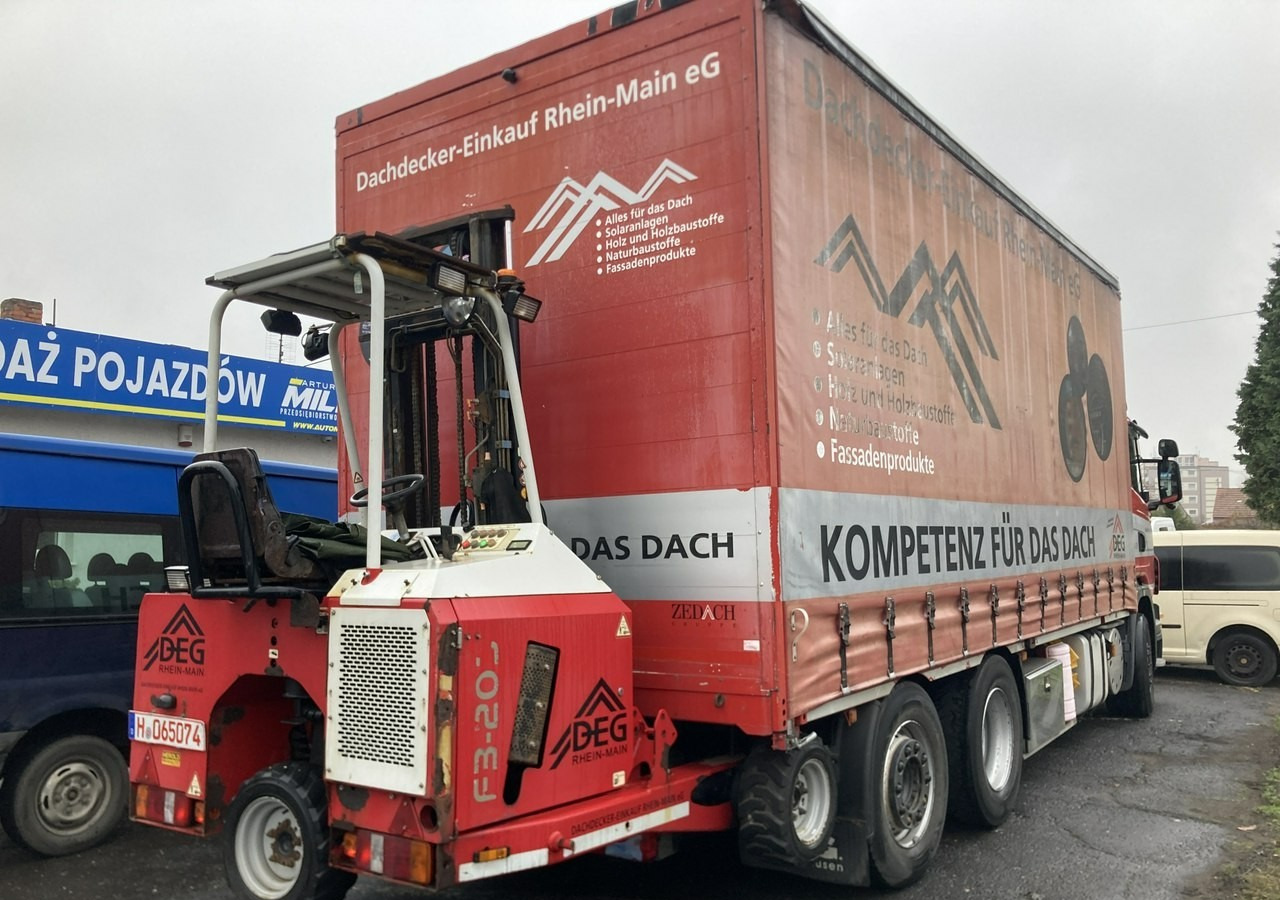 Inna Inny Scania G320 Wózek PALFINGER Firanka Plandeka plandeka Moffett 2012 - Transporter mit Plane: das Bild 3 Inna Inny Scania G320 Wózek PALFINGER Firanka Plandeka plandeka Moffett 2012 - Transporter mit Plane: das Bild 3