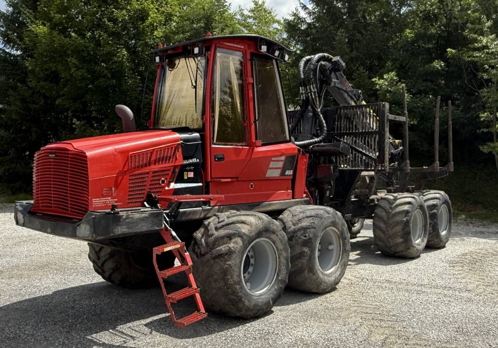 Komatsu 855 - Forwarder: das Bild 1 Komatsu 855 - Forwarder: das Bild 1