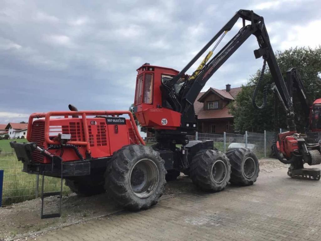 Komatsu 931.1 - Harvester: das Bild 4 Komatsu 931.1 - Harvester: das Bild 4