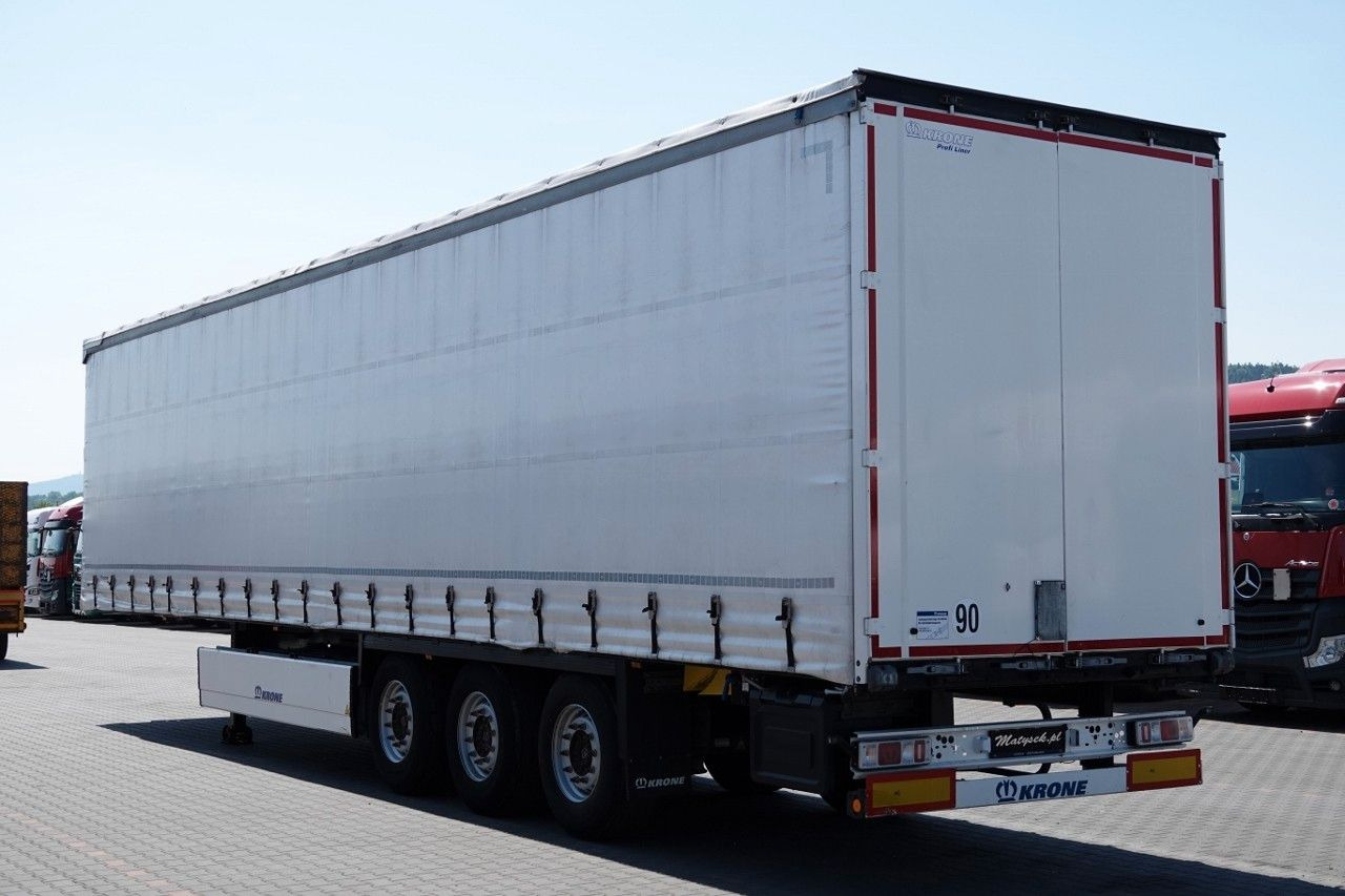 Krone FIRANKA / 2021 ROK / KOSZ NA PALETY / 2 OSIE POD - Planenauflieger: das Bild 3 Krone FIRANKA / 2021 ROK / KOSZ NA PALETY / 2 OSIE POD - Planenauflieger: das Bild 3