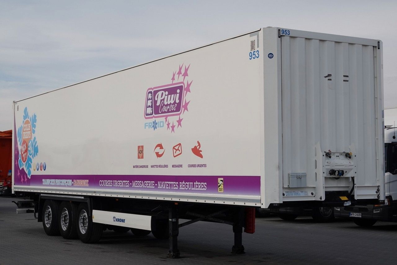 Krone KONTENER / KOFFER / 2021 ROK / OS PODNOSZONA - Kühlkoffer Auflieger: das Bild 1 Krone KONTENER / KOFFER / 2021 ROK / OS PODNOSZONA - Kühlkoffer Auflieger: das Bild 1