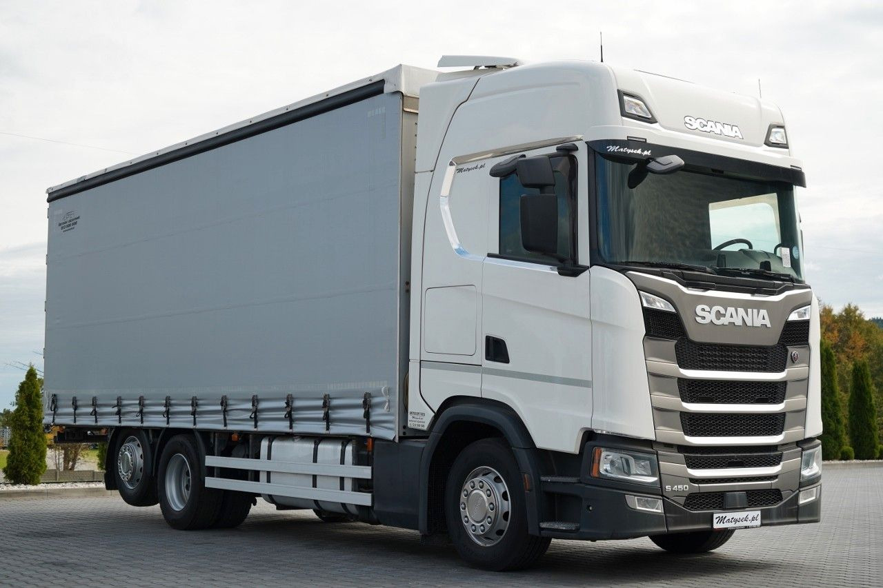 Scania S 450 / SOLÓWKA / 6X2 / OŚ PODNOSZONA / 2019 / - Plane LKW: das Bild 1 Scania S 450 / SOLÓWKA / 6X2 / OŚ PODNOSZONA / 2019 / - Plane LKW: das Bild 1