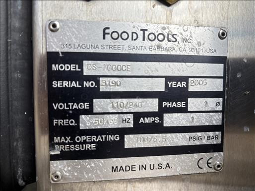 Bäckereimaschine Food Tools CS1000CE Automatic round cake cutter: das Bild 6
