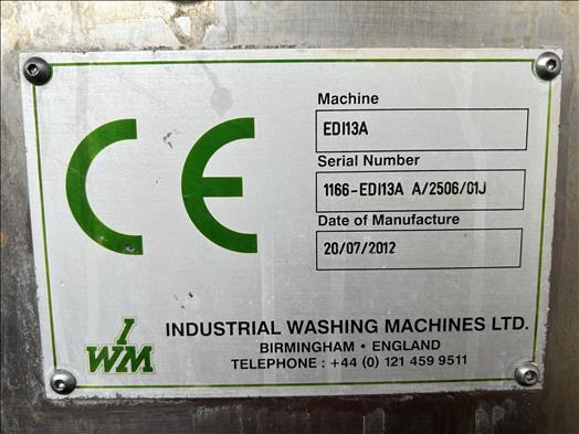Lebensmittelmaschine IWM EDI13A Utensil washer: das Bild 6