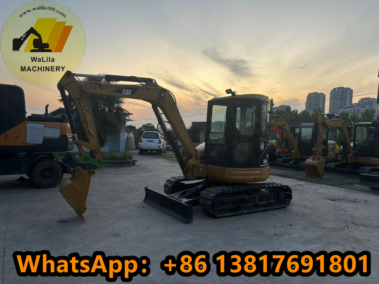 CATERPILLAR 304CCR - Minibagger: das Bild 3 CATERPILLAR 304CCR - Minibagger: das Bild 3