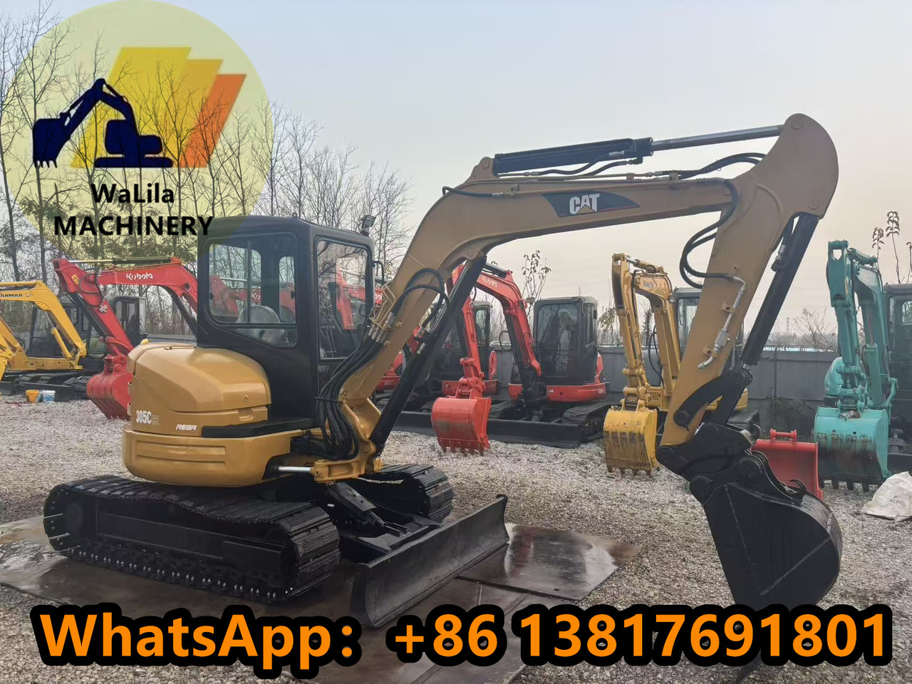 CATERPILLAR CAT305CCR - Minibagger: das Bild 2 CATERPILLAR CAT305CCR - Minibagger: das Bild 2