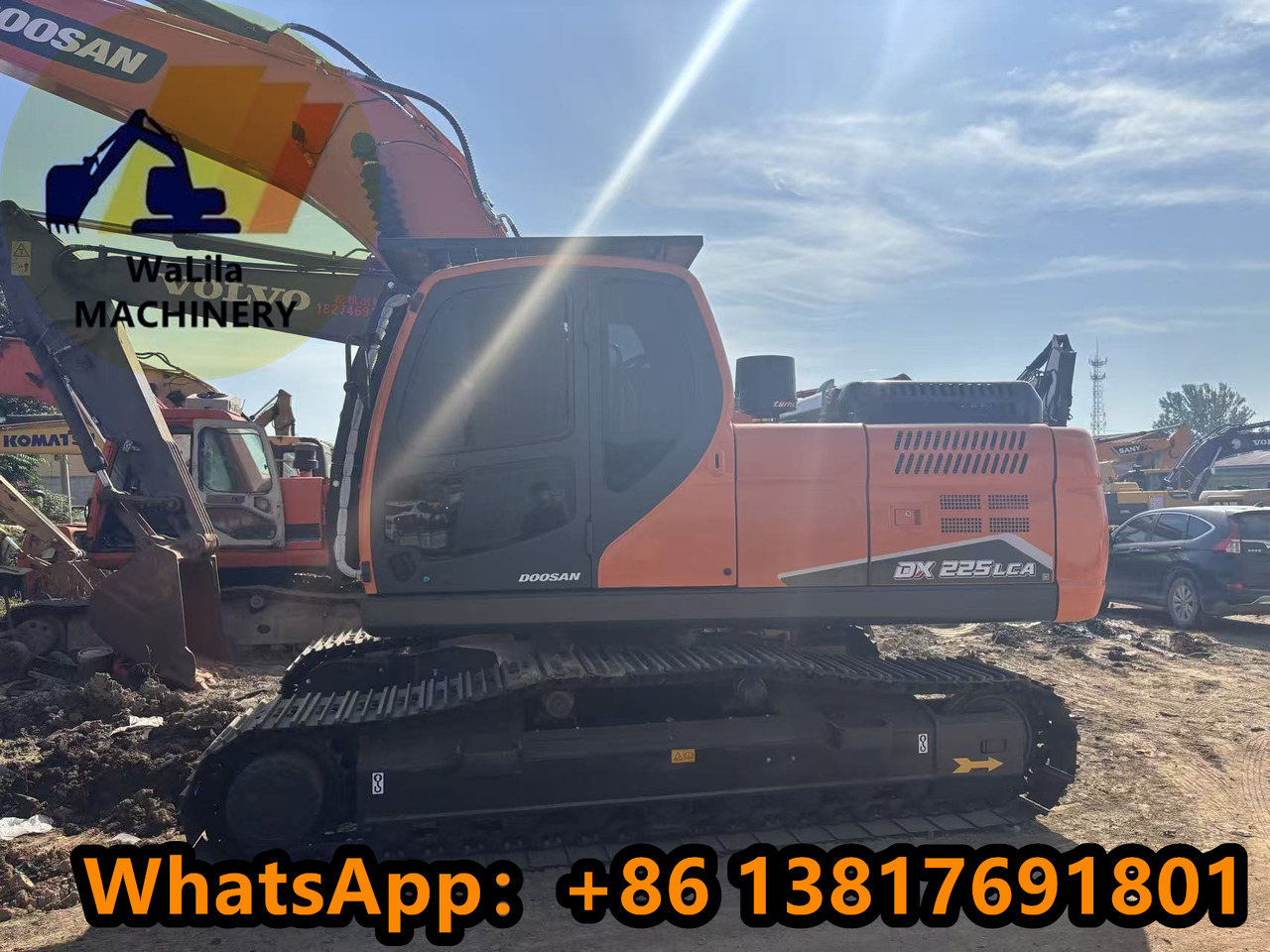 DOOSAN DX225LCA - Kettenbagger: das Bild 3 DOOSAN DX225LCA - Kettenbagger: das Bild 3
