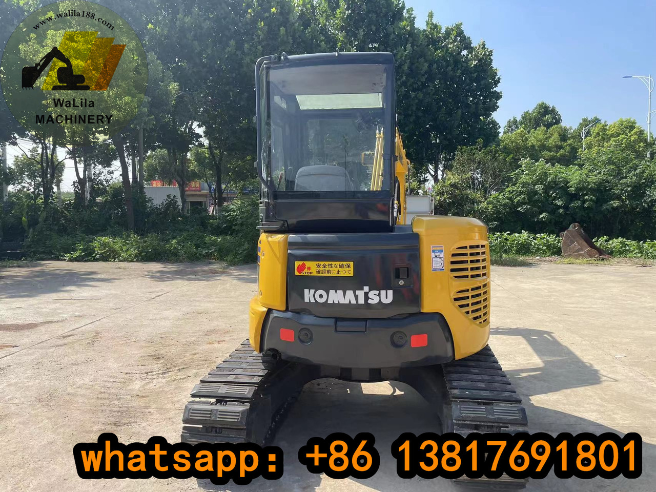 KOMATSU PC 40 MR-3 - Minibagger: das Bild 2 KOMATSU PC 40 MR-3 - Minibagger: das Bild 2
