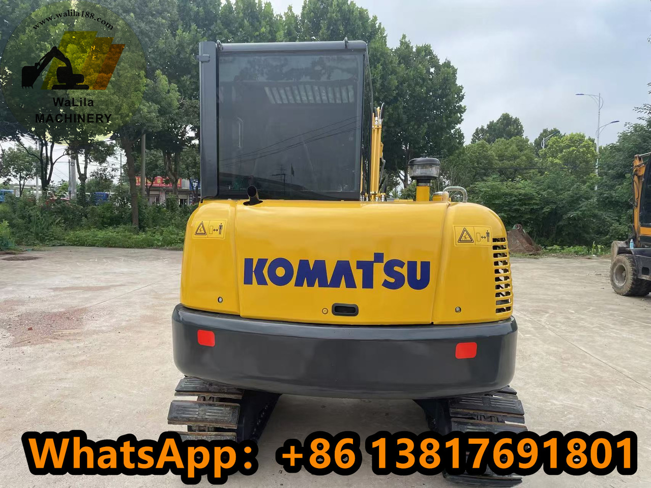 Komatsu PC 56-7 PC56-7 - Minibagger: das Bild 5 Komatsu PC 56-7 PC56-7 - Minibagger: das Bild 5