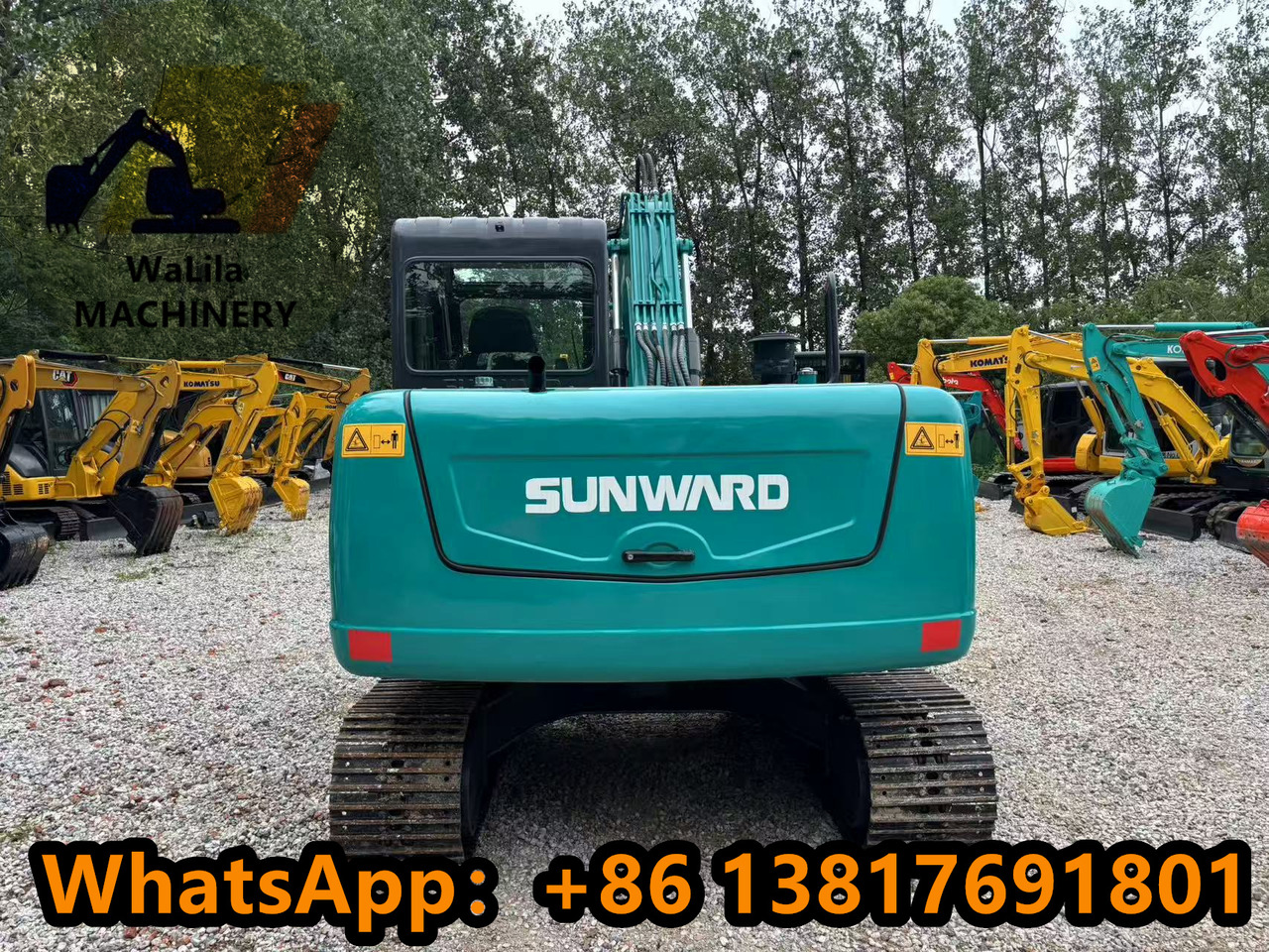 SUNWARD swe90 - Minibagger: das Bild 5 SUNWARD swe90 - Minibagger: das Bild 5