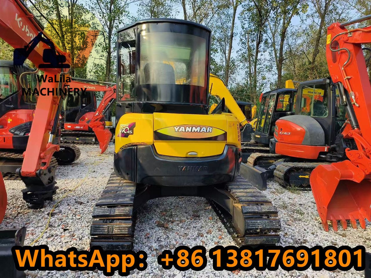 YANMAR VIO45 - Minibagger: das Bild 2 YANMAR VIO45 - Minibagger: das Bild 2
