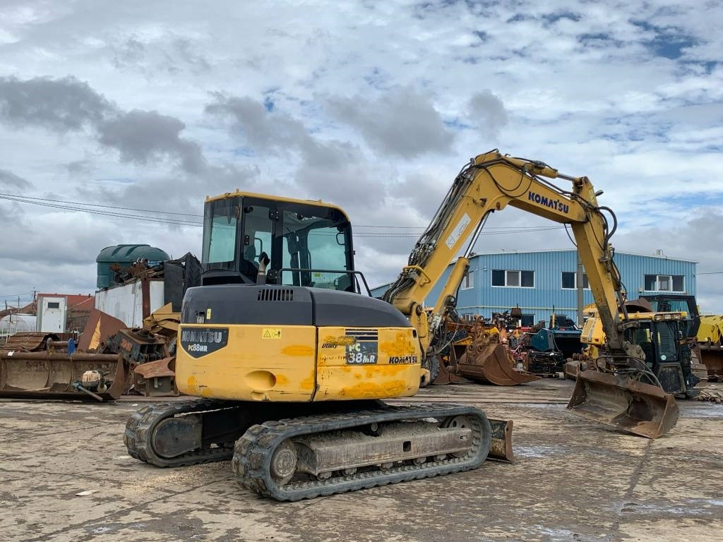 Komatsu PC 88 MR-6 - Minibagger: das Bild 4 Komatsu PC 88 MR-6 - Minibagger: das Bild 4