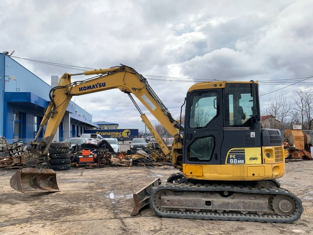 Komatsu PC 88 MR-6 - Minibagger: das Bild 5 Komatsu PC 88 MR-6 - Minibagger: das Bild 5
