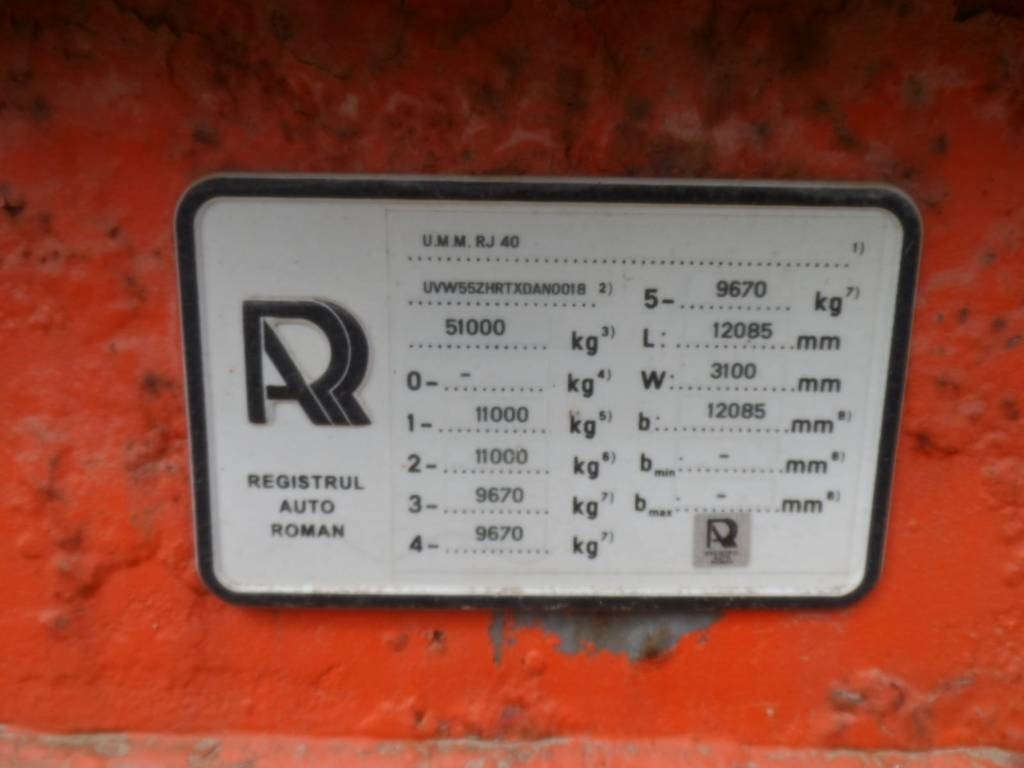 UMM RJ 40 - Tieflader Auflieger: das Bild 3 UMM RJ 40 - Tieflader Auflieger: das Bild 3