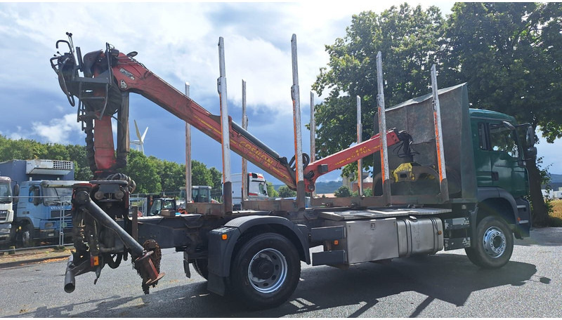 MAN TGA 18.480 Holz LKW - Holztransporter, Autokran: das Bild 5 MAN TGA 18.480 Holz LKW - Holztransporter, Autokran: das Bild 5