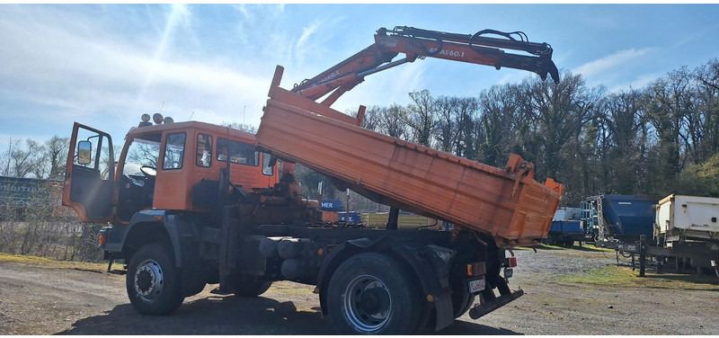 MAN TGM 18.240PS 4x4 3.S-Kipper mit Kran - Kipper, Autokran: das Bild 4 MAN TGM 18.240PS 4x4 3.S-Kipper mit Kran - Kipper, Autokran: das Bild 4