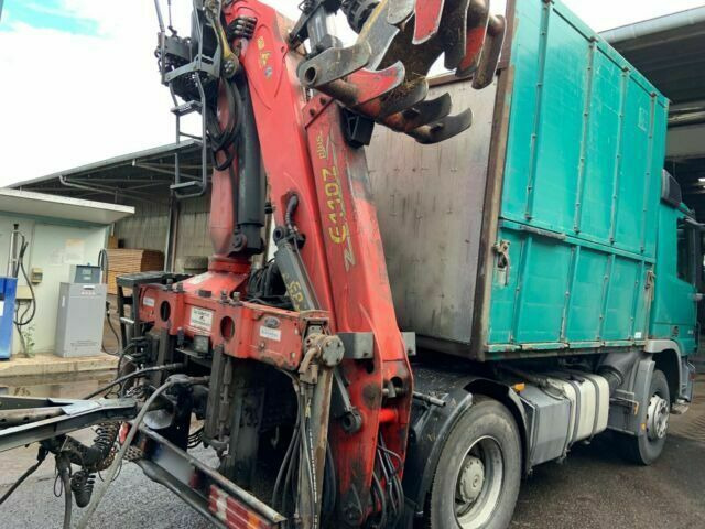 Mercedes-Benz 1841K 4x2 Actros Kipper mit Kran+Greifer - Kipper, Autokran: das Bild 5 Mercedes-Benz 1841K 4x2 Actros Kipper mit Kran+Greifer - Kipper, Autokran: das Bild 5