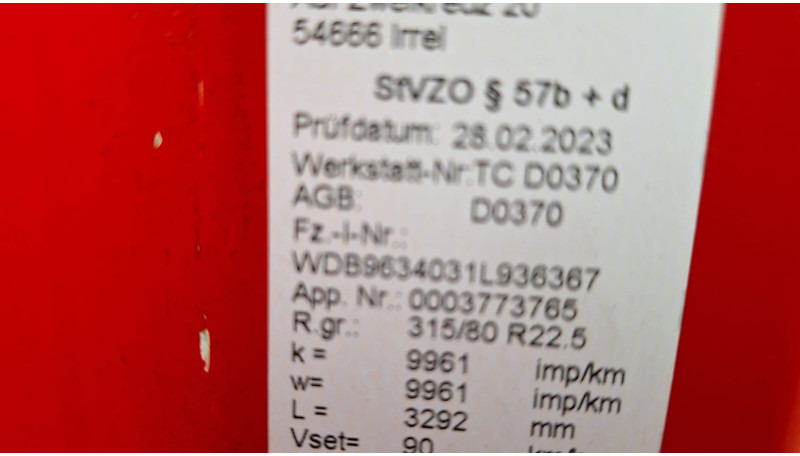 Mercedes-Benz 1845 Actros 4 2-Achser 4x2 SZM - Sattelzugmaschine: das Bild 5 Mercedes-Benz 1845 Actros 4 2-Achser 4x2 SZM - Sattelzugmaschine: das Bild 5