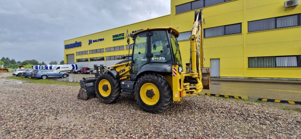Komatsu WB 97 R-8 - Baggerlader: das Bild 2 Komatsu WB 97 R-8 - Baggerlader: das Bild 2