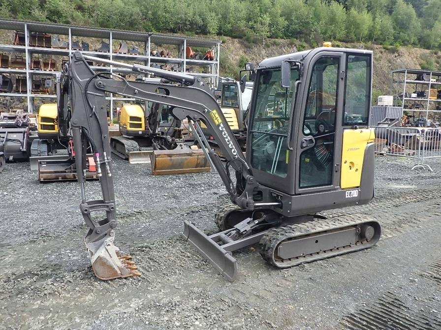 Volvo EC 20 D - Minibagger: das Bild 1 Volvo EC 20 D - Minibagger: das Bild 1