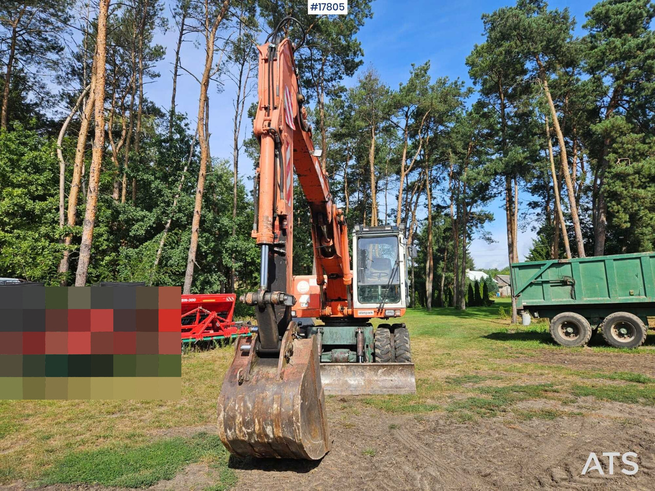 1995 Atlas 1404 - Mobilbagger: das Bild 3 1995 Atlas 1404 - Mobilbagger: das Bild 3