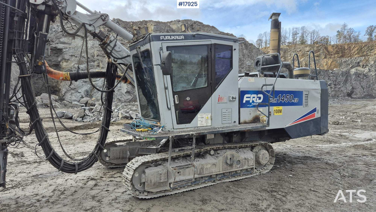 Bohrgerät HYDRAULIC CRAWLER DRILL FURUKAWA HCR1450-ED (2015): das Bild 13 Bohrgerät HYDRAULIC CRAWLER DRILL FURUKAWA HCR1450-ED (2015): das Bild 13