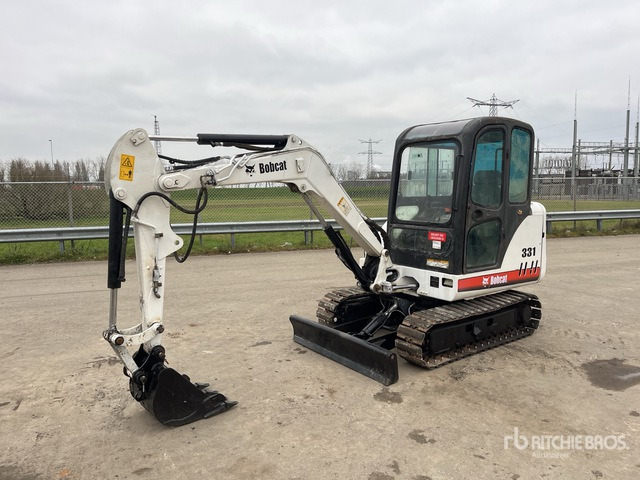 2009 Bobcat 331G Tracked Excavator - Kettenbagger: das Bild 1 2009 Bobcat 331G Tracked Excavator - Kettenbagger: das Bild 1